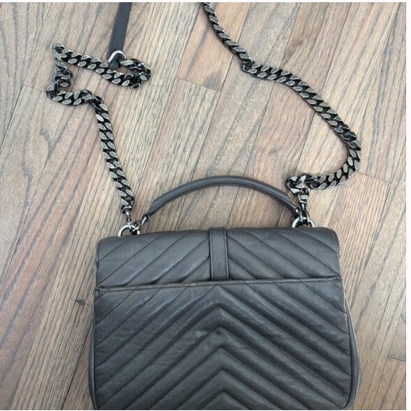 YVES SAINT LAURENT medium Monogram Collège bag - Picture 8 of 14